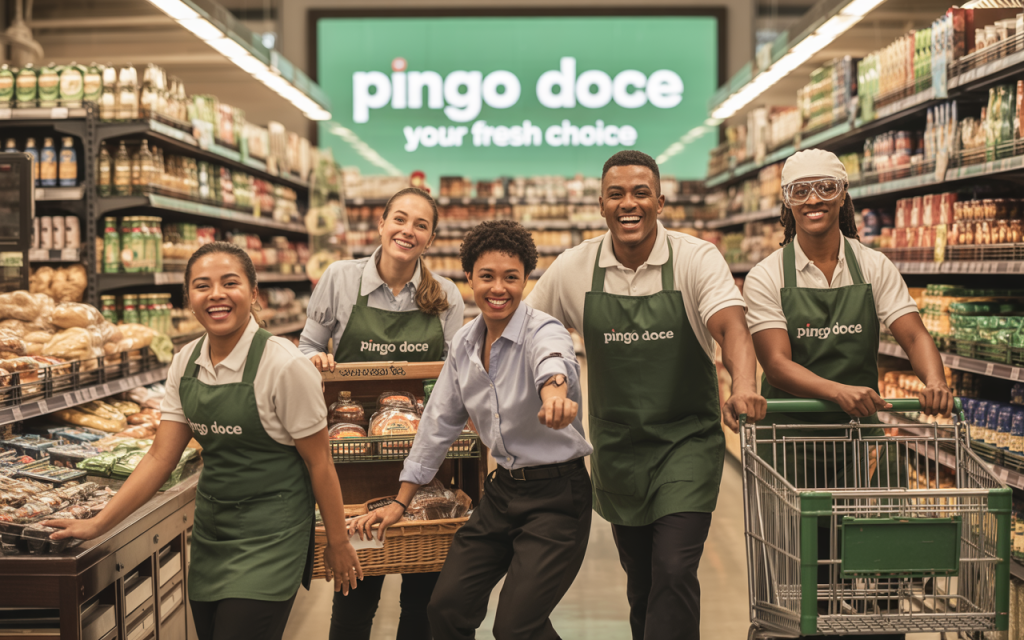 Título: Trabalhar no Pingo Doce: o dia a dia nas lojas e nos entrepostos